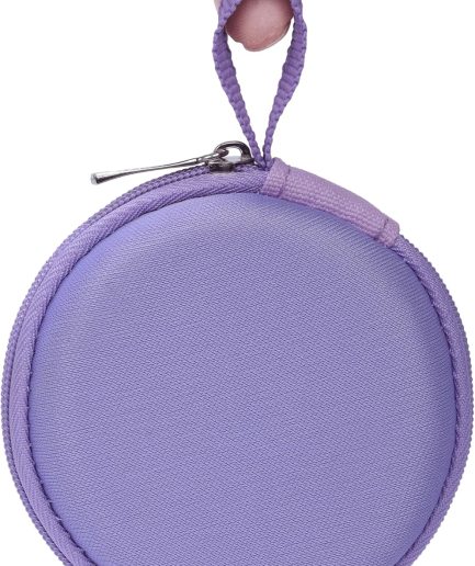 Travel Case for Earphones Earplugs (1, Purple)